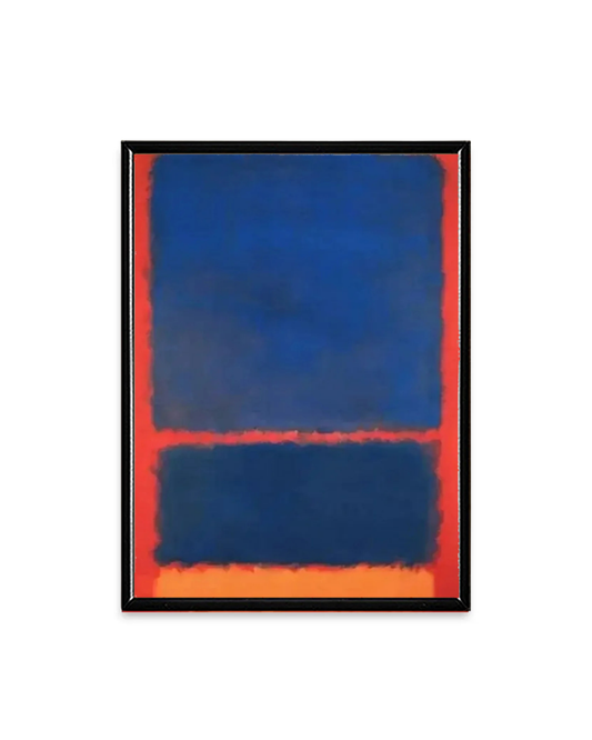 Orange on Bleu